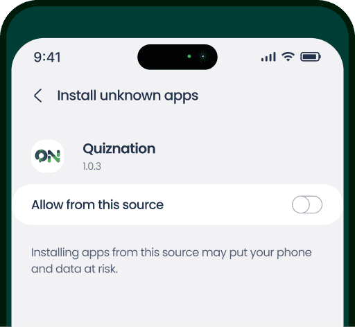 Allow installing the App